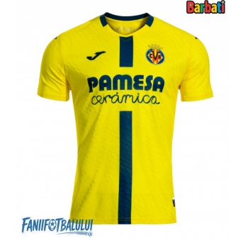 Villarreal Tricou Fotbal Replică 2025-26 Barbati Acasa